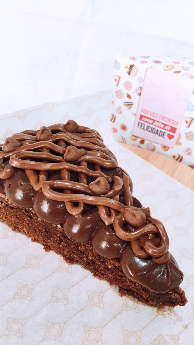 Fatia Brownie Gourmet Chocolate